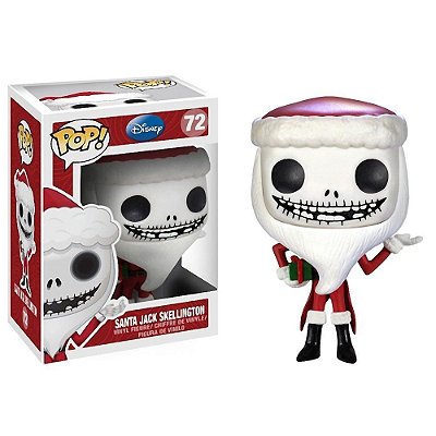 Funko Pop Disney Santa - Jack Skelling #72 Vinil 9,5 cm Oficial Funko