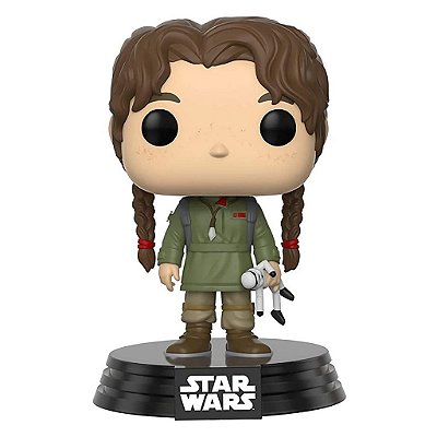 Funko Pop Star Wars Rogue Young - Jyn Erso #185 Vinil 9,5 cm Oficial Funko