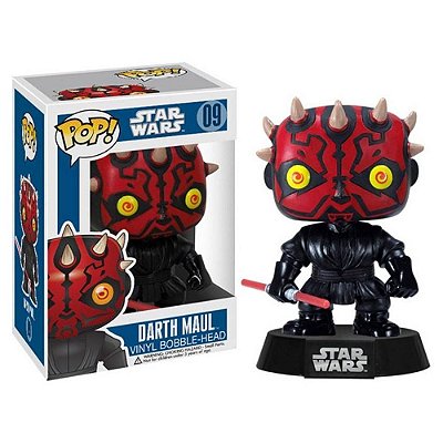 Funko Pop Star Wars - Darth Maul #09 Vinil 9,5 cm Oficial Funko