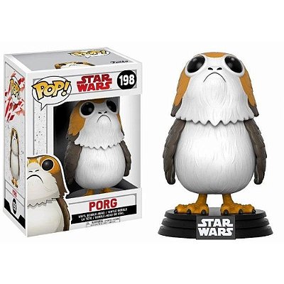 Funko Pop Star Wars - 8 Porg #198 Vinil 9,5 cm Oficial Funko