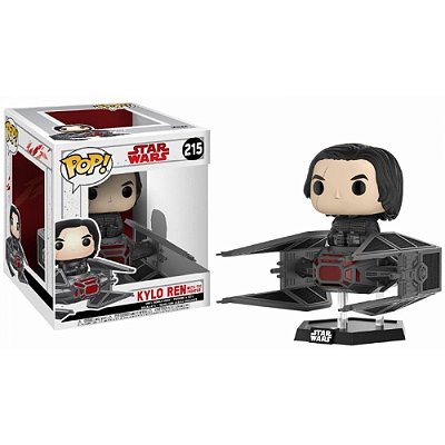 Funko Pop Star Wars Kylo Ren - Tie Fighter #215 Vinil 9,5 cm Oficial Funko