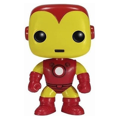Funko Pop Marvel - Iron Man #04 Vinil 9,5 cm Oficial Funko