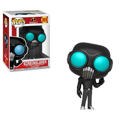 Funko Pop Disney Incredibles - 2 Screenslaver #369 Vinil 9,5 cm Oficial Funko