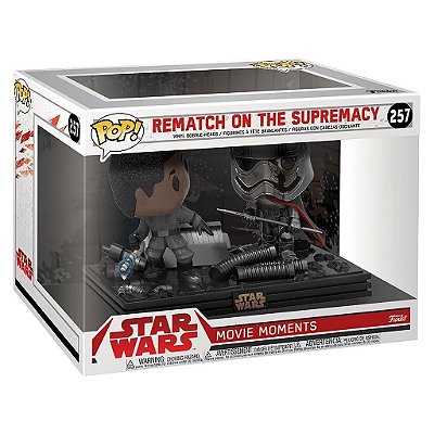 Funko Pop Star Wars Moments Rematch - Supremacy 2Pack #257 Vinil 9,5 cm Oficial Funko