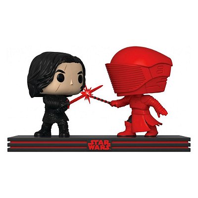 Funko Pop Star Wars Moments The Last Jedi Kylo Ren - & Praetorian #265 Vinil 9,5 cm Oficial Funko