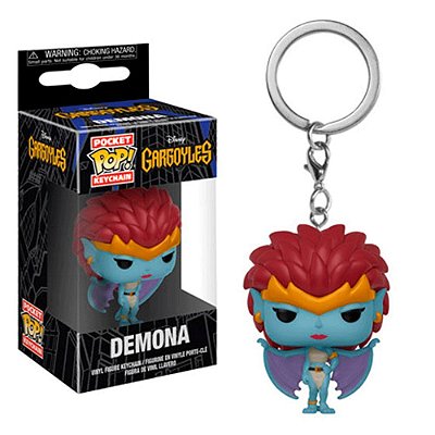 Funko Pop Keychain Disney - Gargoyles Demona Vinil 9,5 cm Oficial Funko