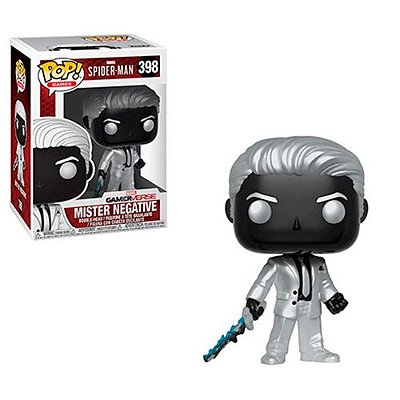 Funko Pop Marvel Spider-Man - Mister Negative #398 Vinil 9,5 cm Oficial Funko