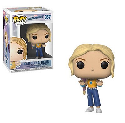 Funko Pop Marvel Runaways - Karolina Dean #357 Vinil 9,5 cm Oficial Funko
