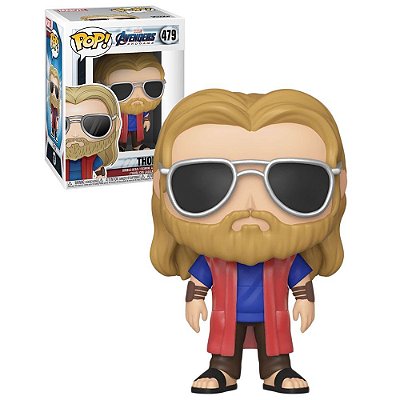 Funko Pop Marvel Avengers Endgame - Thor Casual #479 Vinil 9,5 cm Oficial Funko