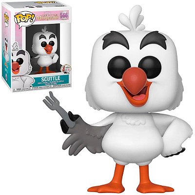Funko Pop Disney Little - Mermaid Scuttle #566 Vinil 9,5 cm Oficial Funko