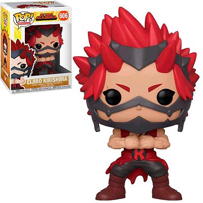 Funko Pop My Hero Academia - Eljiro Kirishima (Temporada 3) #606 Vinil 9,5 cm Oficial Funko