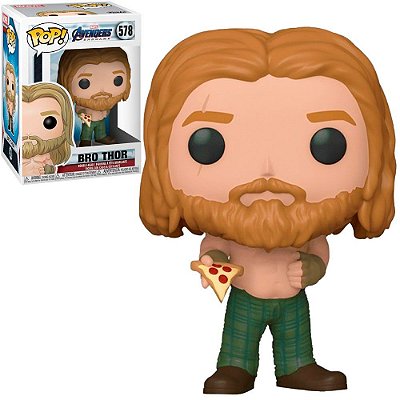 Funko Pop Marvel Avengers Endgame Thor - Bro W/Can #578 Vinil 9,5 cm Oficial Funko