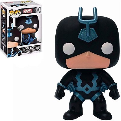 Funko Pop Marvel Black - Bolt Blue #191 Vinil 9,5 cm Oficial Funko