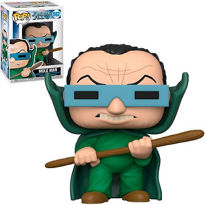 Funko Pop Marvel Fantastic Four 4 - Mole Man #562 Vinil 9,5 cm Oficial Funko