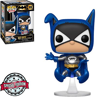 Funko Pop Heroes Batman 80Th - Bat-Mite Metalic #300 Vinil 9,5 cm Oficial Funko