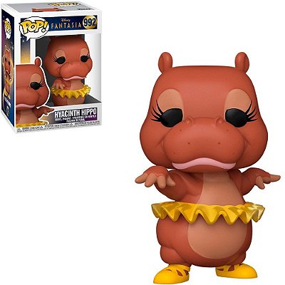 Funko Pop Disney Fantasia 80Th - Hyacinth Hippo #992 Vinil 9,5 cm Oficial Funko