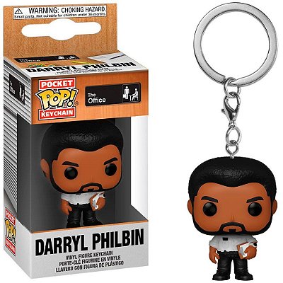 Funko Pop Keychain The Office - Darryl Philbin #51614 Vinil 9,5 cm Oficial Funko