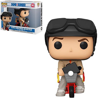 Funko Pop Dumb And Dumber Lloyd - On Bicycle #95 Vinil 9,5 cm Oficial Funko