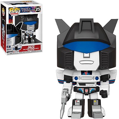 Funko Pop Transformers - Jazz #25 Vinil 9,5 cm Oficial Funko