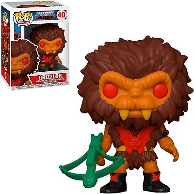 Funko Pop Tv Masters Of The - Uni.Retro Grizzlo #40 Vinil 9,5 cm Oficial Funko