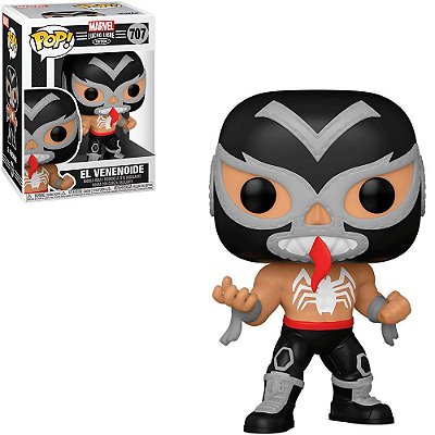 Funko Pop Marvel Lucha Libre - El Venenoide #707 Vinil 9,5 cm Oficial Funko