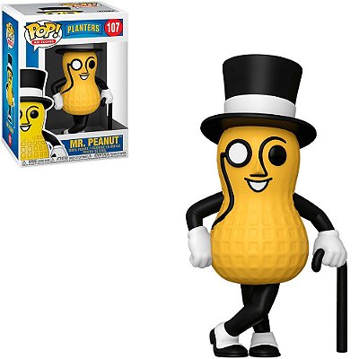 Funko Pop Planters - Mr.Peanut #107 Vinil 9,5 cm Oficial Funko