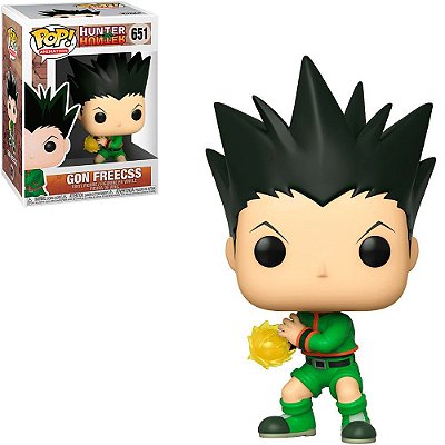 Funko Pop Hunter X Hunter - Gon Freecss #651 Vinil 9,5 cm Oficial Funko