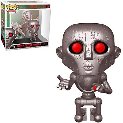 Funko Pop Rocks Albums Queen News Of - The World #06 Vinil 9,5 cm Oficial Funko