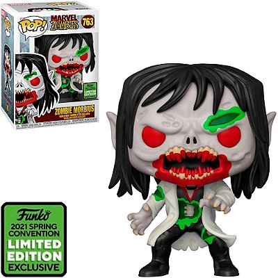 Funko Pop Marvel - Zombies Morbius #763 Vinil 9,5 cm Oficial Funko