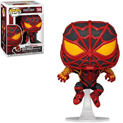 Funko Pop Marvel Spider-Man Miles - Morales S.T.R.I.K.E #766 Vinil 9,5 cm Oficial Funko