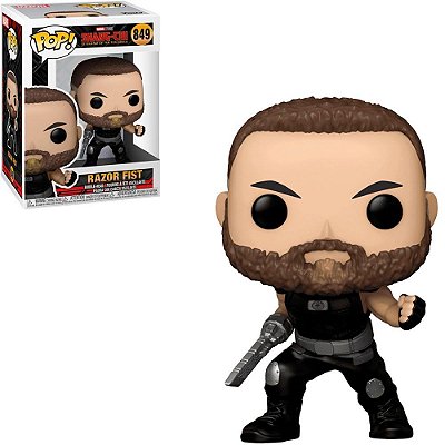 Funko Pop Marvel Shang-Chi - Razor Firts #849 Vinil 9,5 cm Oficial Funko