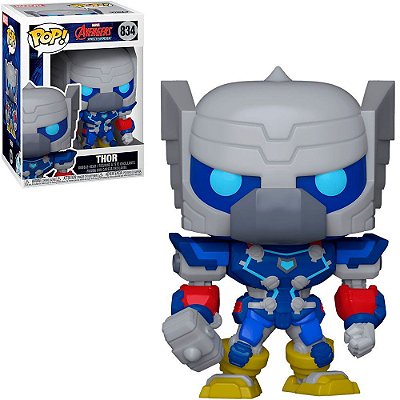 Funko Pop Marvel Avengers - Mech Thor #834 Vinil 9,5 cm Oficial Funko