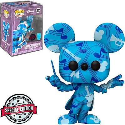 Funko Pop Disney Artist - Mickey Conductor #22 Vinil 9,5 cm Oficial Funko