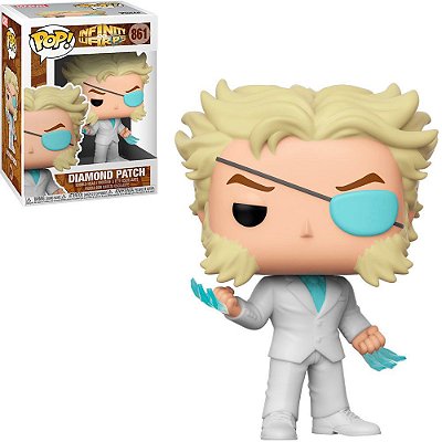 Funko Pop Marvel Infinity Warps - Diamond Patch #861 Vinil 9,5 cm Oficial Funko
