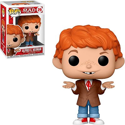 Funko Pop Mad Tv - Alfred E.Nueman #29 Vinil 9,5 cm Oficial Funko