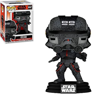Funko Pop Star Wars The Bad - Batch Echo #447 Vinil 9,5 cm Oficial Funko