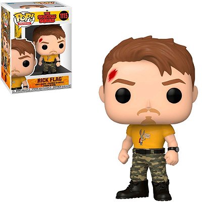 Funko Pop Heroes Suicide - Rick Flag (Temporada 2) #1115 Vinil 9,5 cm Oficial Funko