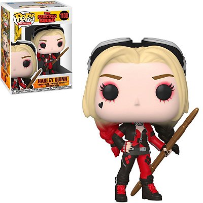 Funko Pop Heroes Suicide - Harley Quinn (Temporada 2) #1108 Vinil 9,5 cm Oficial Funko