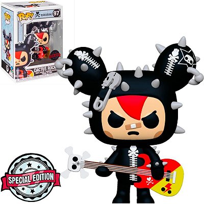 Funko Pop Tokidoki - Cactus Rocker #97 Vinil 9,5 cm Oficial Funko