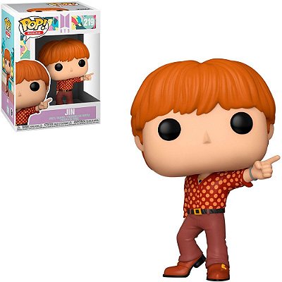 Funko Pop Rocks Bts - Dynamite Jin #219 Vinil 9,5 cm Oficial Funko
