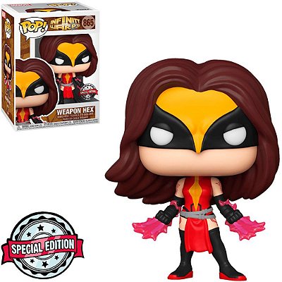 Funko Pop Marvel Infinity Warps - Weapon Hex #865 Vinil 9,5 cm Oficial Funko
