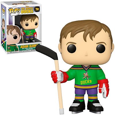 Funko Pop Disney The Mighty Ducks - Adam Banks #792 Vinil 9,5 cm Oficial Funko