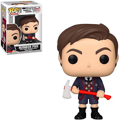 Funko Pop The Umbrella Academy - Number Five (Temporada 2) #1117 Vinil 9,5 cm Oficial Funko