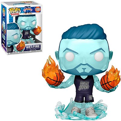 Funko Pop Space Jam - Legacy Wet/Fire #1088 Vinil 9,5 cm Oficial Funko