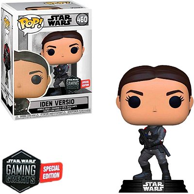 Funko Pop Star Wars Inferno Squad Iden - Version W/Helm #460 Vinil 9,5 cm Oficial Funko