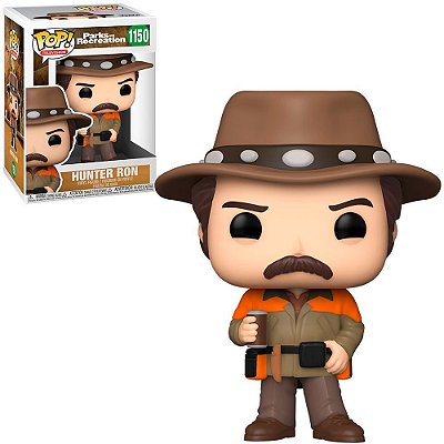 Funko Pop Parks Recreation - Hunter Ron #1150 Vinil 9,5 cm Oficial Funko