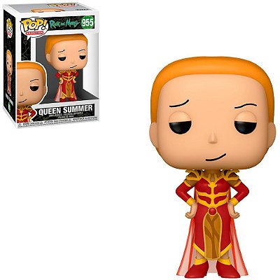 Funko Pop Rick Morty - Queen Summer #955 Vinil 9,5 cm Oficial Funko