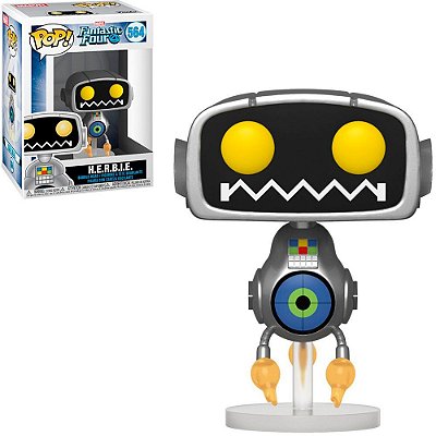 Funko Pop Marvel Fantastic Four - 4 H.E.R.B.I.E. #564 Vinil 9,5 cm Oficial Funko