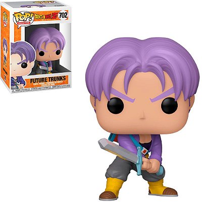 Funko Pop Dragon Ball Z7 - Trunks Future #702 Vinil 9,5 cm Oficial Funko