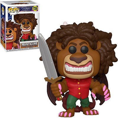 Funko Pop Disney - Onward Manticore #724 Vinil 9,5 cm Oficial Funko